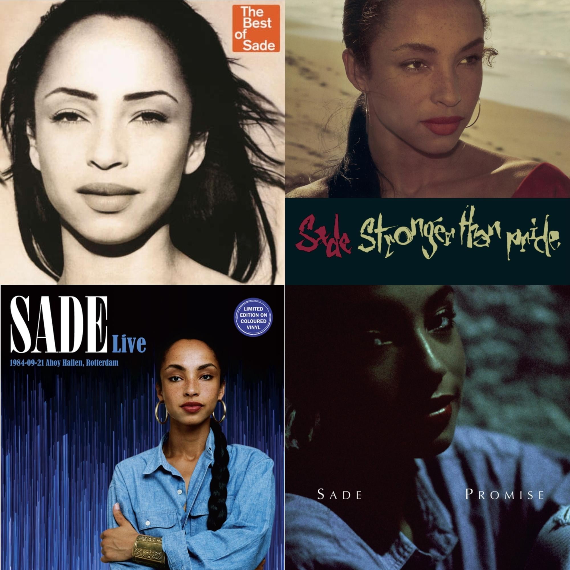 Promise & Stronger Than Pride & Sade Live: 1984-09-21 Ahoy Hallen