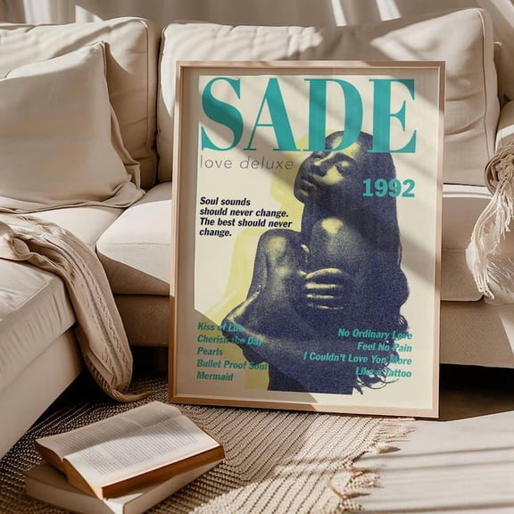 Sade 'Love Deluxe' Vintage Poster Size 24''x36'' Googate