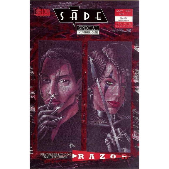 Sade/Razor #1 VF ; Bishop Comic Book