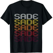 Sade Retro Wordmark Pattern - Vintage Style T-shirt