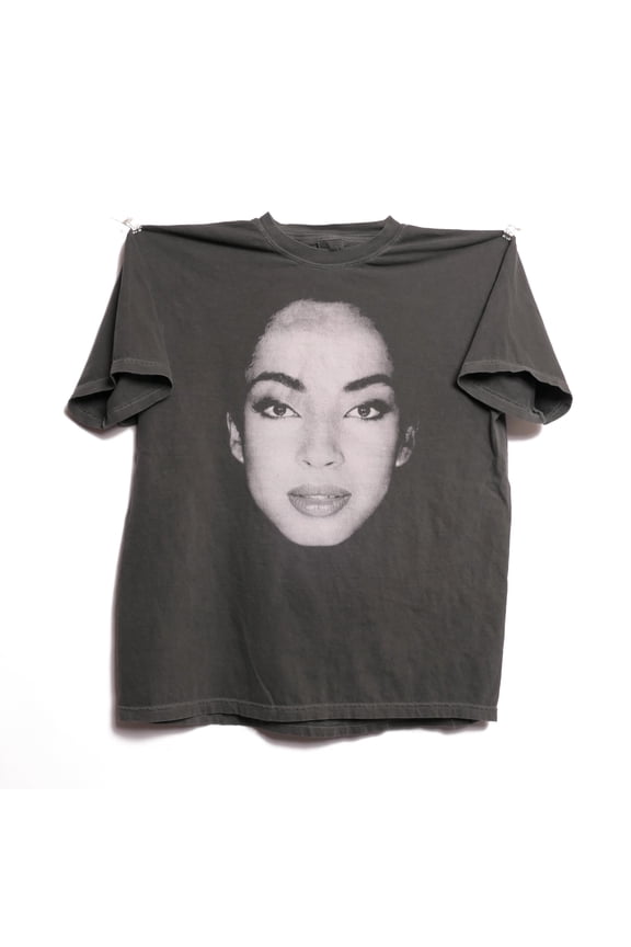 Sade Smooth Criminal Singer Band Shirt Helen Folasade Adu UK English Diamond Life Promise Stronger Than Pride Love Deluxe Faded Shirt