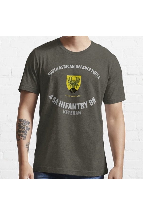 Sadf 4 Sa Infantry Battalion (62 Mech Bn) Essential T-shirt