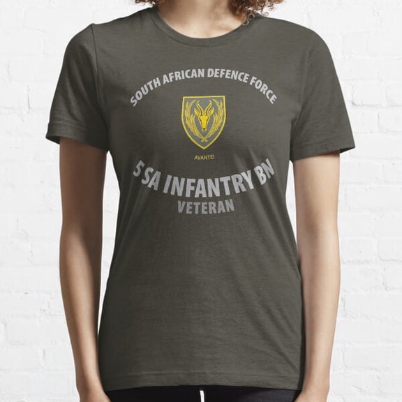 Sadf 5 Sa Infantry Battalion Essential T-shirt