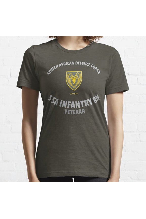 Sadf 5 Sa Infantry Battalion Essential T-shirt