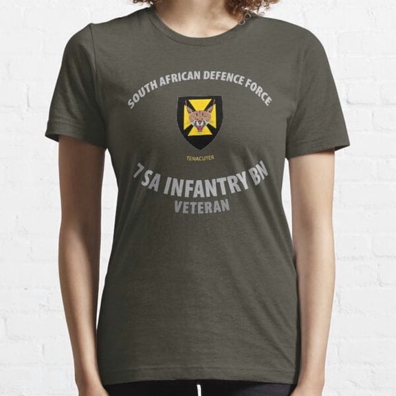 Sadf 7 Sa Infantry Battalion Shirt Essential T-shirt