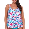 thumbnail image 1 of Sadie High-Neck Tankini Top Swimsuit, 1 of 6