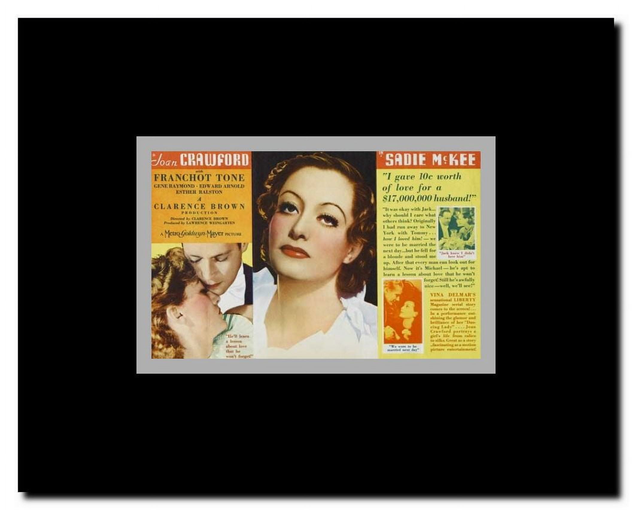 Sadie McKee Framed Movie Poster