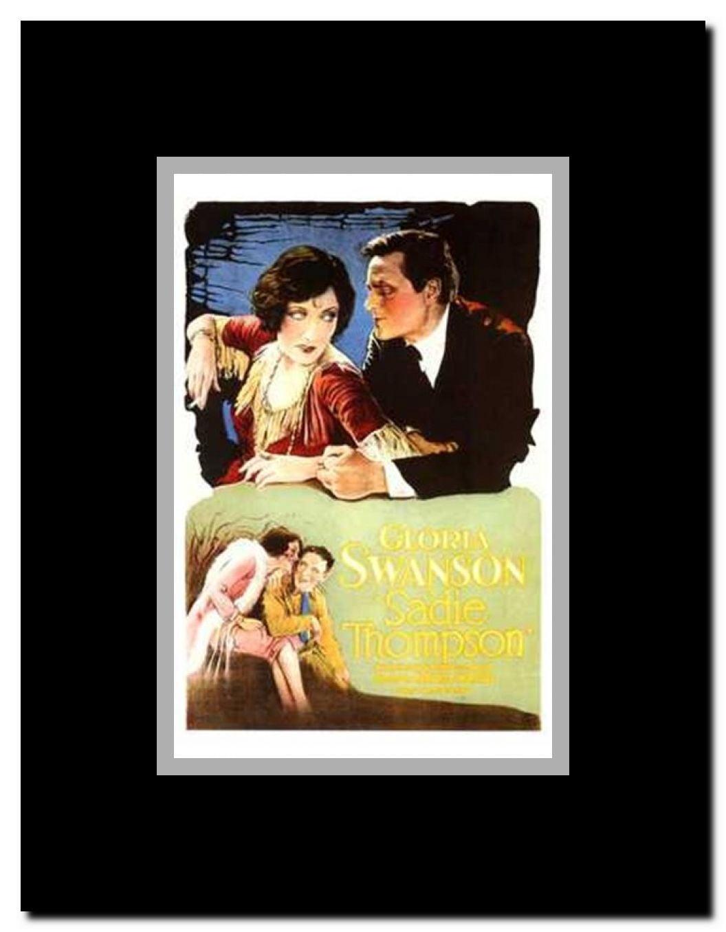Sadie Thompson Framed Movie Poster
