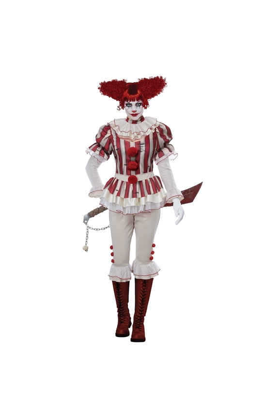 Sadistic Clown Women's Halloween Costume