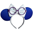 thumbnail image 1 of Sadness Inside Out Sequin Mickey Minnie Ears Headband / Minnie Inspired Princess Ears / Minnie Headband, 1 of 1