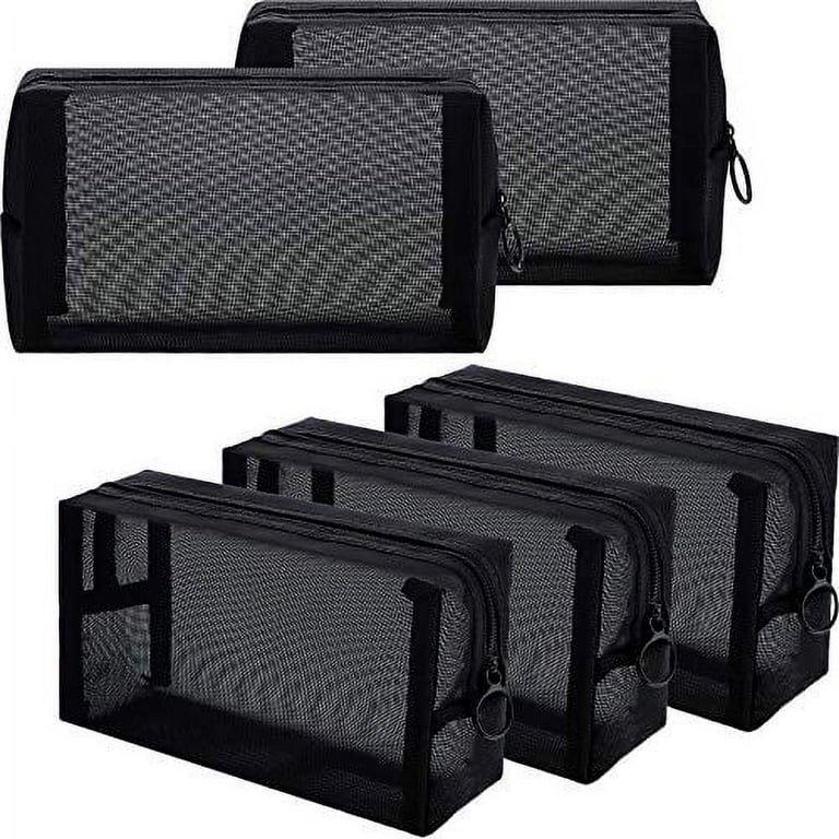 Mesh discount cosmetic pouch