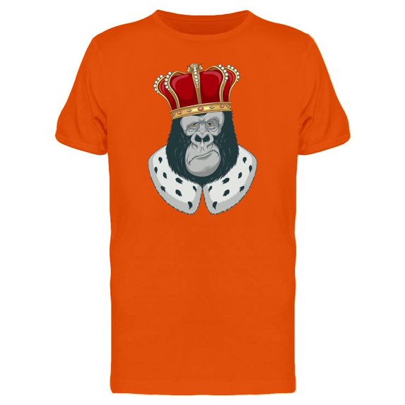 Sads Gorilla In A Crown Tee Men's -Image by Shutterstock