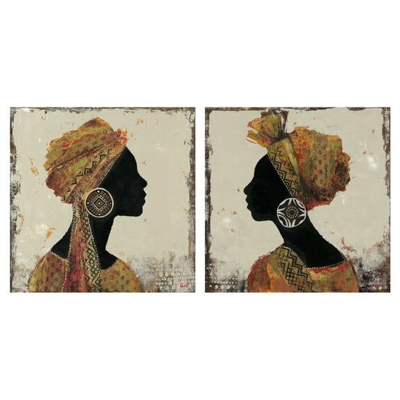 Sadwana I & II by Dupre Set of Canvas Art Prints