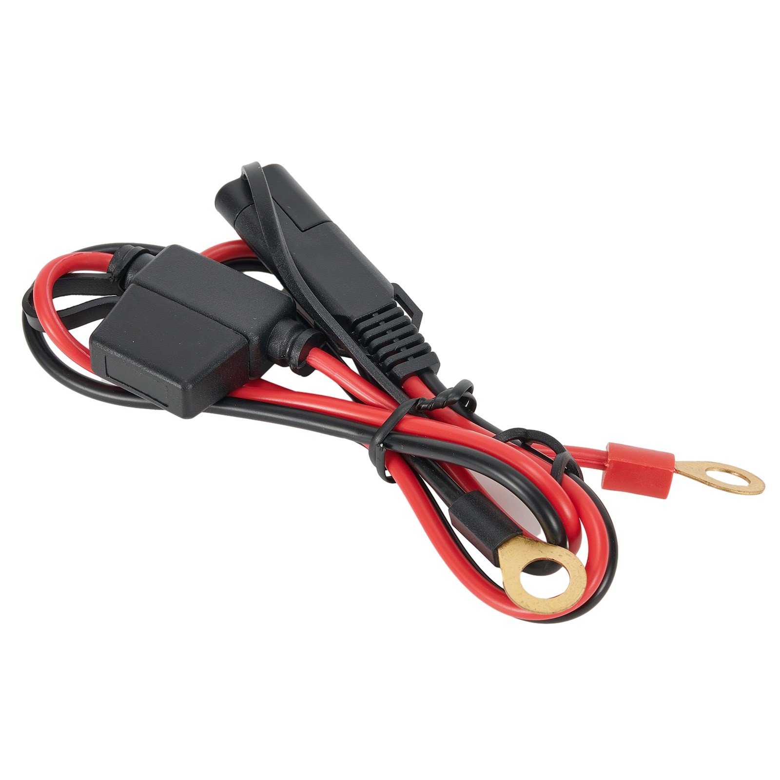 SKY HIGH 250 Amp ANL Fuse Holder - 0 Gauge Battery Install Kit With 1ft Red CCA Wire