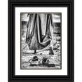 thumbnail image 1 of Saeidinia, Afshin 24x32 Black Ornate Wood Framed with Double Matting Museum Art Print Titled - Passenger, 1 of 4