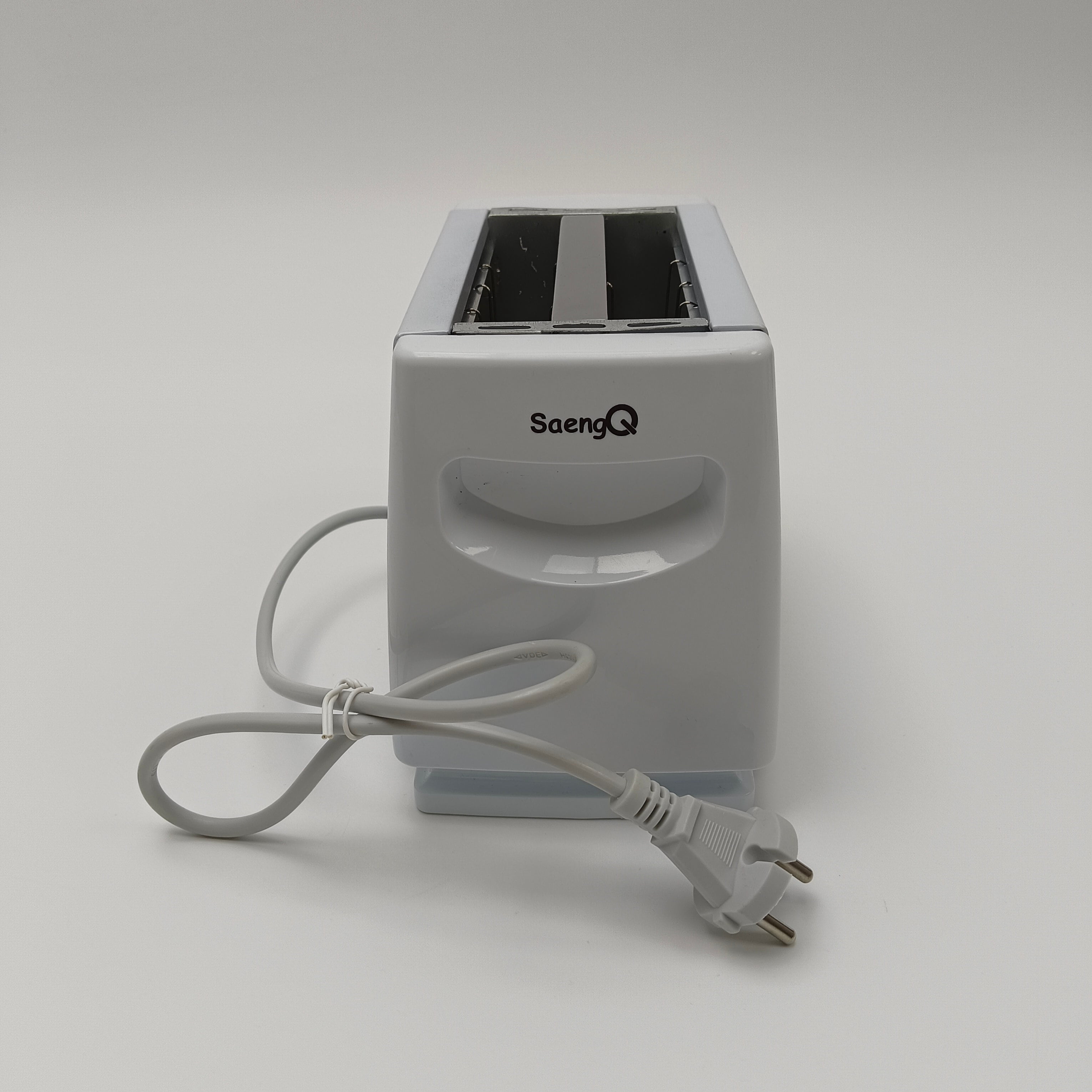 SaengQ Electric toasters White double-slot toaster - Arc-shaped ergonomic handle