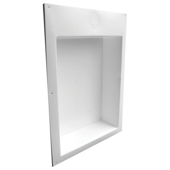Saf-T-Duct Dryer Outlet Box, white