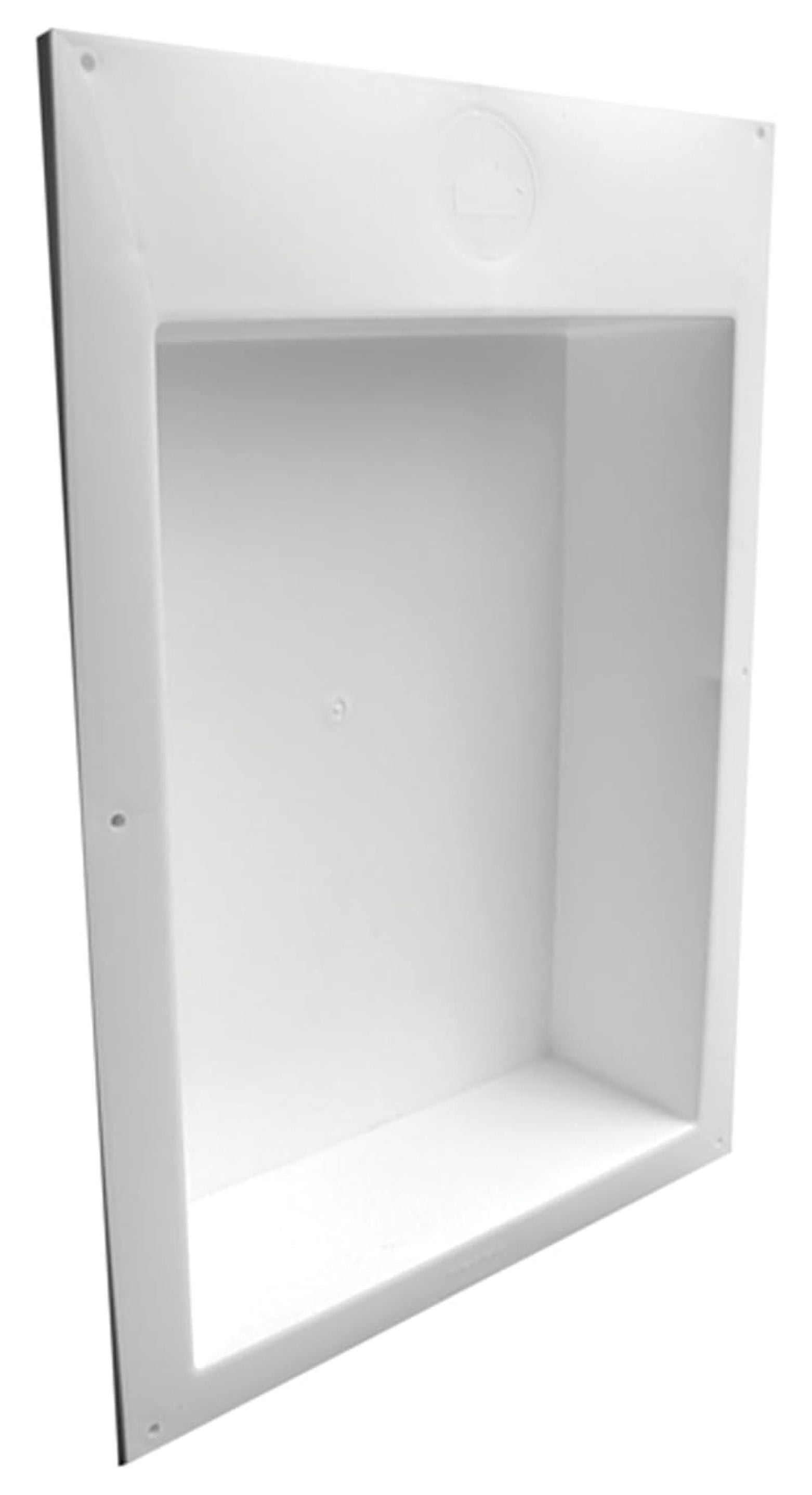 Saf-T-Duct Dryer Outlet Box, white