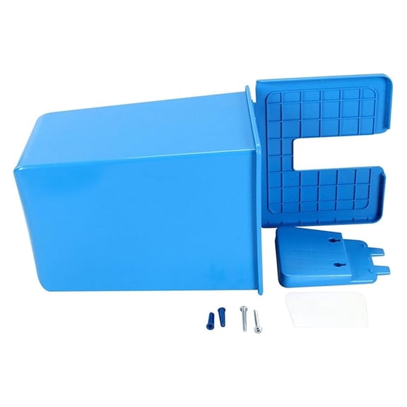 Saf-T-Ice Caddy Blue - SI2000 Ice Container Replacement - Commercial Ice Storage Solution for Foodservice & Facilities - Durable Plastic, 10 Quart Capacity
