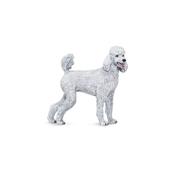 Safari Ltd. Poodle Figurine - Realistic 3.5" Dog Figure - Educational Toy for Boys, Girls & Kids Ages 3+