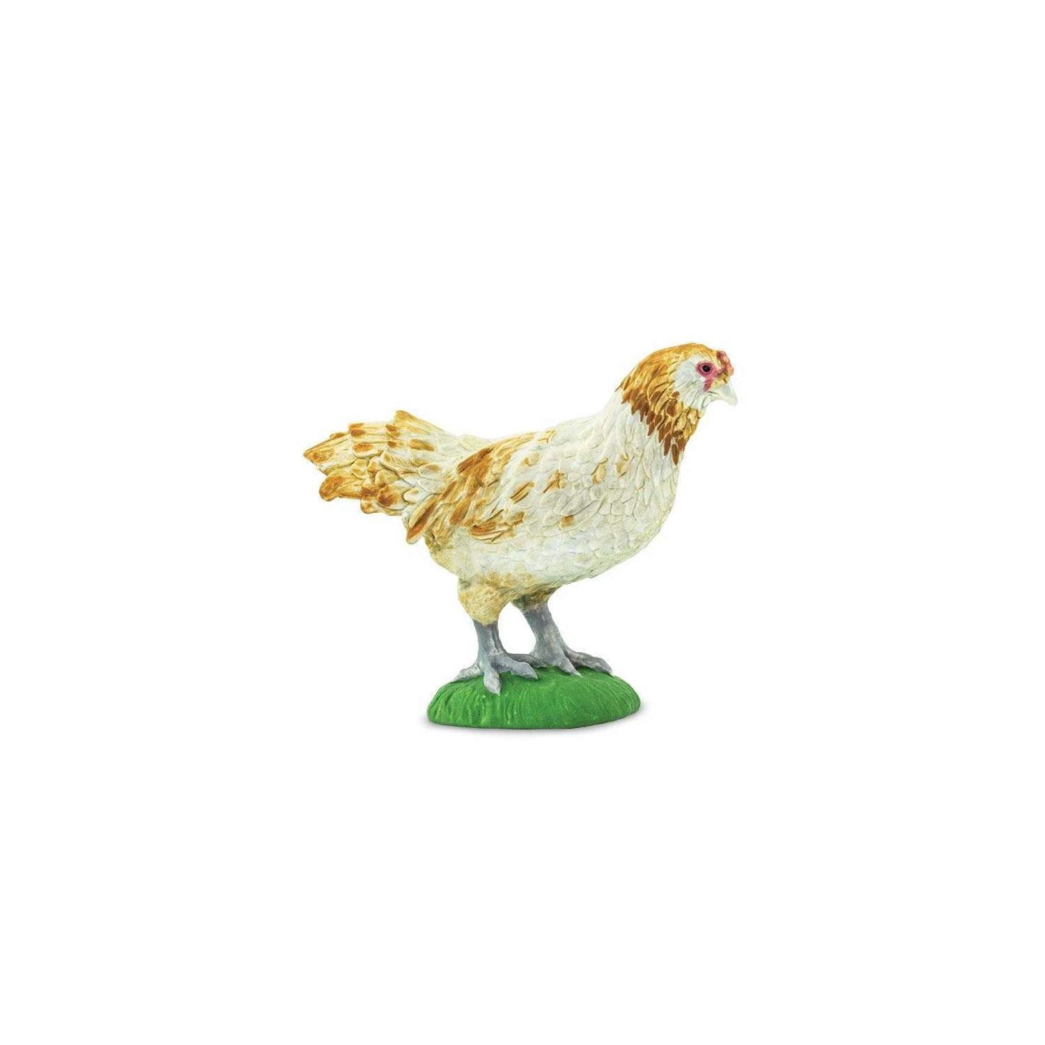 Safari Ltd. Safari Farm Chicken Figure - Hand-Painted Realistic Farm Animal Toy For Kids & Collectors