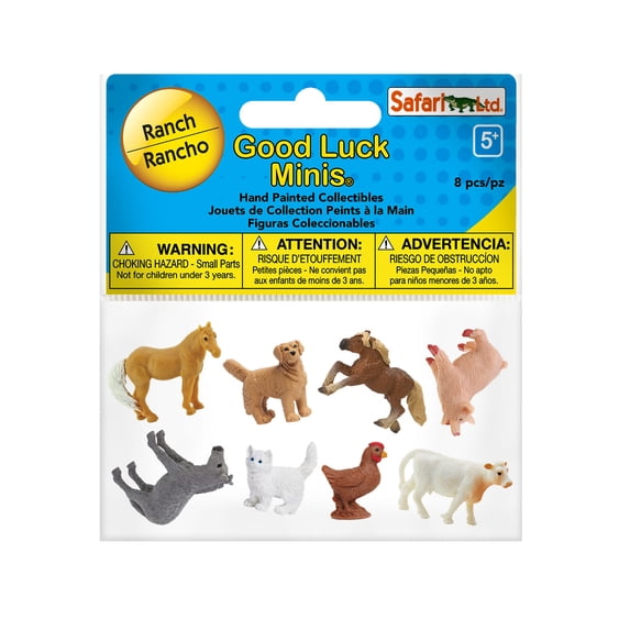 Safari 100107 Ranch Figurines Multi Color