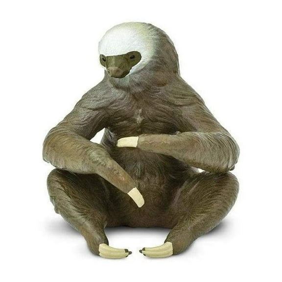 Safari Ltd. Two-Toed Sloth - Detailed 2.25" Model Figure - Educational Toy for Boys, Girls, and Kids Ages 3+