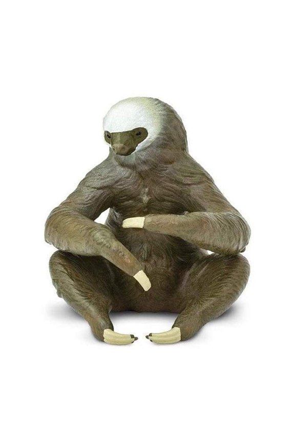 . Two-Toed Sloth - Detailed 2.25" Model Figure - Educational Toy for Boys, Girls, and Kids Ages 3+