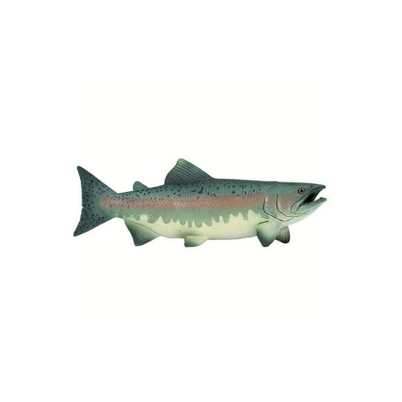 Safari Ltd. Salmon Fish Figurine - Realistic 7" Fish Figure - Educational Toy for Boys, Girls & Kids Ages 3+
