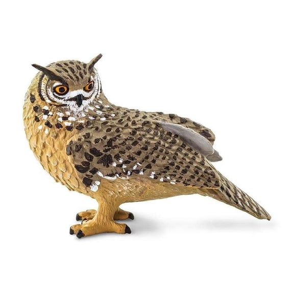 Safari 100364 Eagle Owl Figurine Multi Color