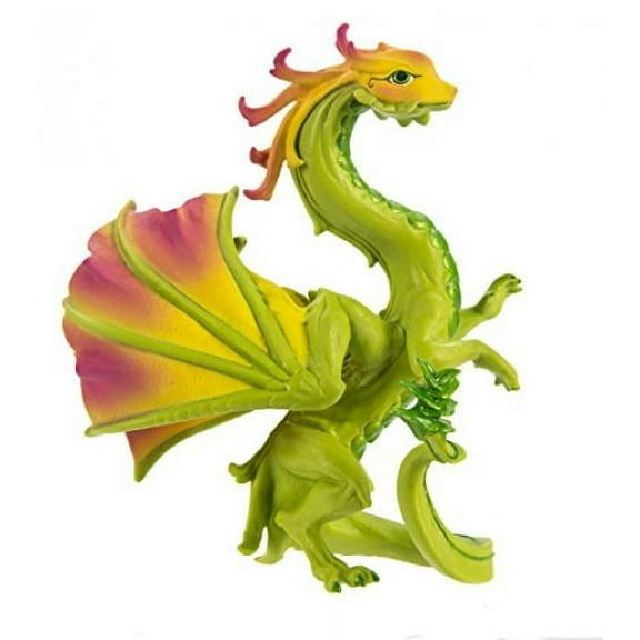 Safari 10131 Flower Dragon Figurine Multi Color