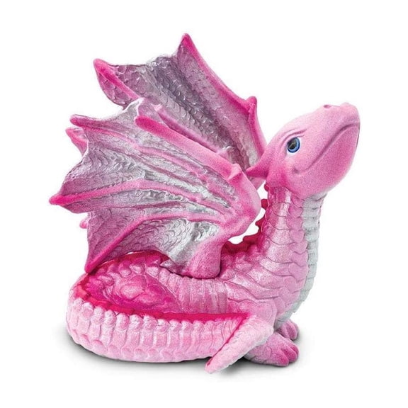 Safari Ltd. Baby Love Dragon Figurine - 3" Model Figure - Plastic Toy for Boys, Girls & Kids Ages 4+