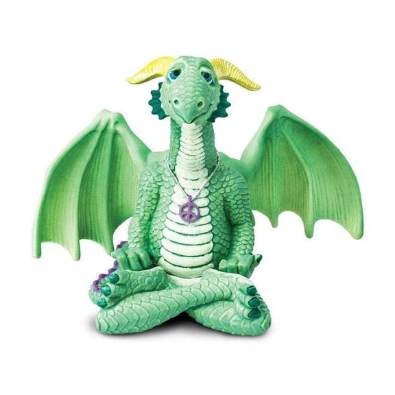 Safari Ltd. Peace Dragon Figurine - 3.75" Model Figure - Mythical Toy for Boys, Girls and Kids Ages 4+
