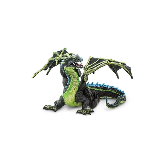 Safari Ltd. Fog Dragon Figurine - Detailed 8.5" Plastic Figure - Mythical Creature Toy for Boys, Girls & Kids Ages 4+