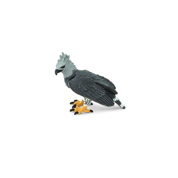 Safari Ltd. Harpy Eagle Figurine - Realistic 3" Bird Figure - Educational Toy for Boys, Girls, & Kids Ages 3+