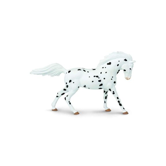 Safari Ltd. European Knabstrupper Horse Figurine - Realistic 7" Figure - Educational Toy for Boys, Girls, & Kids Ages 3+