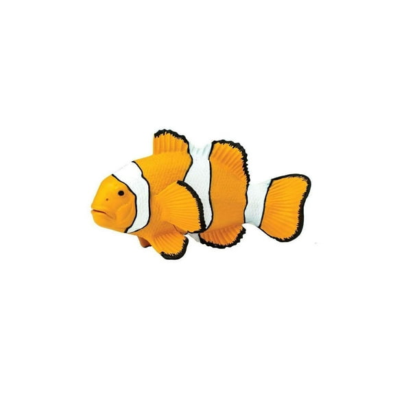 Safari Ltd. Clown Anemonefish Figurine - Lifelike 4.5" Model Figure - Educational Toy for Boys, Girls, and Kids Ages 3+