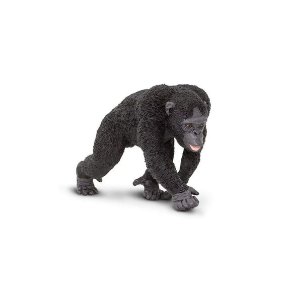 Safari Ltd. Chimpanzee Figurine - Lifelike 4" Model Figure - Educational Toy for Boys, Girls, and Kids Ages 1+