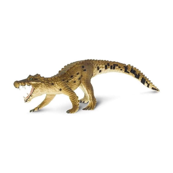 Safari Ltd. Kaprosuchus Figurine - Detailed 8.25" 'Boar Croc' Figure - Educational Toy for Boys, Girls, and Kids Ages 3+