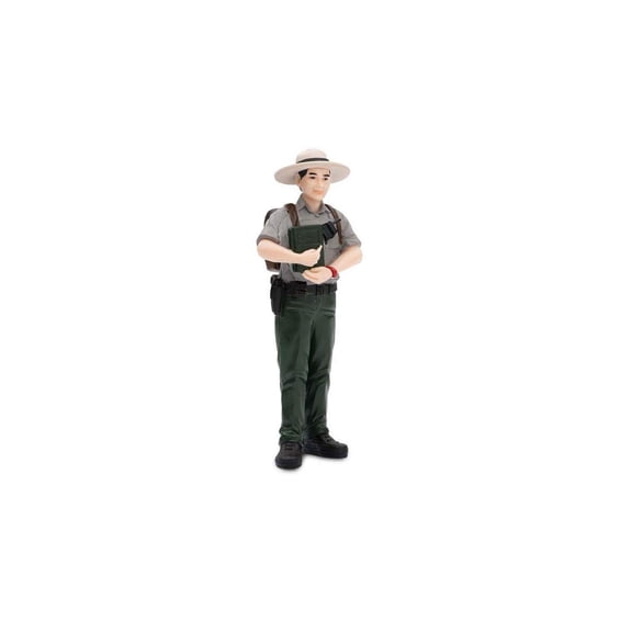 Safari Ltd. Jim the Park Ranger Figurine - Detailed 4" Figure - Educational Toy for Boys, Girls, and Kids Age 3+