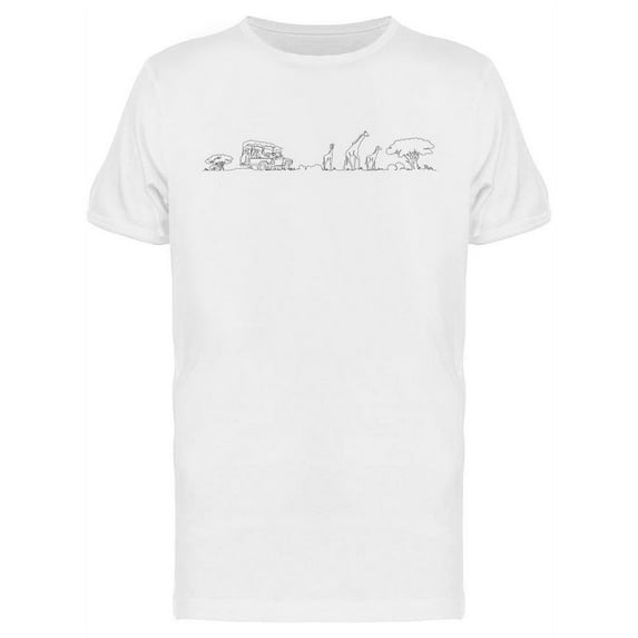 Safari Africa's Landscape T-Shirt Men -Image by Shutterstock, Male Large