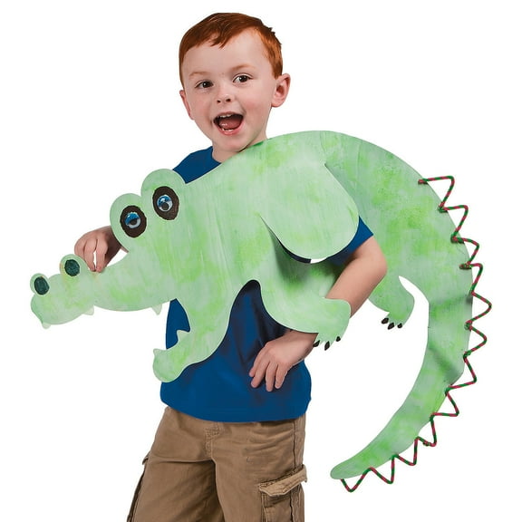 Safari Animal Paper Costumes - Craft Kits - 12 Pieces