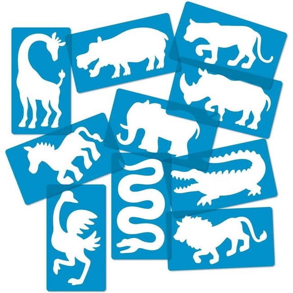 Safari Animal Stencils