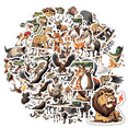 thumbnail image 1 of Safari Animal Stickers Wildlife Funny Stickers Cute Stickers for Luggage Laptops Phones, 1 of 8