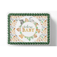 thumbnail image 1 of Safari Baby Shower Cake Topper Edible Image Jungle Baby Shower Safari Party Decorations, 1 of 9