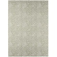 thumbnail image 1 of Safari Beige and Ivory Leopard Animal Print 5' x 7'6" Non-Skid Area Rug, 1 of 9