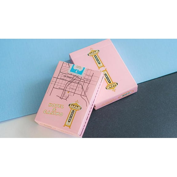 Safari Casino Pink Playing Cards by Gemini