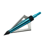 Safari Choice Archery 3 Fixed Blades Broadheads 125g, 6pc pack Blue