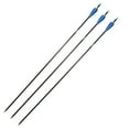 thumbnail image 1 of Safari Choice Archery 33" Carbon Hunting Arrows, 3pc pack, 1 of 2