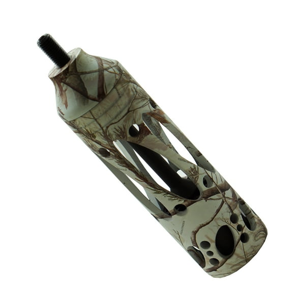 Safari Choice Archery Aluminum Bow Stabilizer (5"), Snow Camo